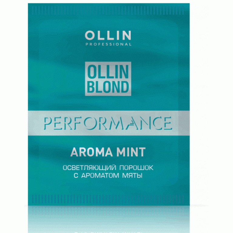 OLLIN BLOND PERFORMANCE Aroma Mint Осветляющий порошок c ароматом мяты 30г/White Blond Powder★salonmed.ru