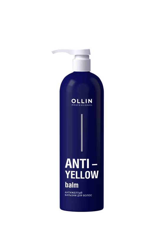 OLLIN Anti-Yellow  Антижелтый бальзам д/в 500мл.★salonmed.ru